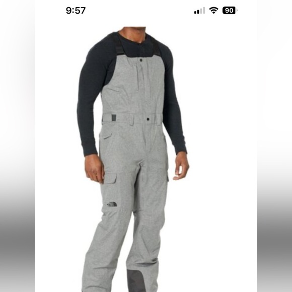 The North Face Men’s Small Freedom ski and snowboard bib - Picture 3 of 13